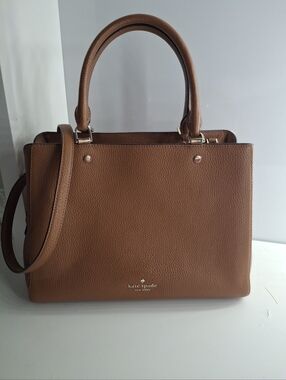 Kate Spade New York Leila Medium Triple Compartment Satchel EUC